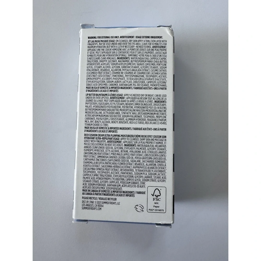 New Sephora Beauty Insider 2025 Summer Fridays Gift Set NIB - Picture 4 of 5